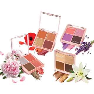 Bảng Phấn Mắt Silkygirl Full Bloom Shadow 4 Ô