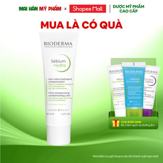 Kem dưỡng ẩm, giảm mụn cho da Bioderma Sebium Hydra 40ml