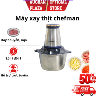 Máy xay thịt, máy bóc tỏi chefman, máy xay mini, bảo hành chính hãng 12 tháng