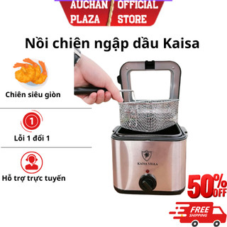 Nồi chiên ngập dầu Kaisa Villa JD8041 công suất 1000W dung tích 2.5L, bếp chiên nhúng điện đa năng