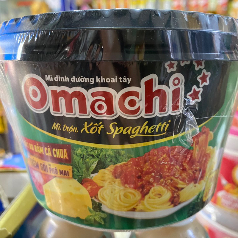 [tô/gói lẻ] Mì Trộn Omachi - Omachi xốt Spaghetti