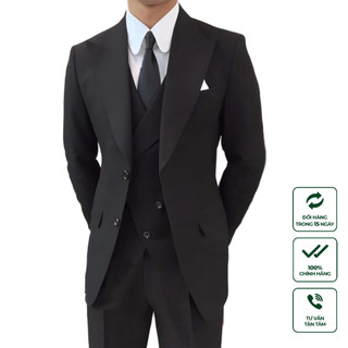 Suit Jacket Nam Cao Cấp Harold 1 Hàng Khuy - Áo Vest Công Sở, Đám Cưới Sang Trọng, Chống Nhăn, Độ Bền Cao, Formal