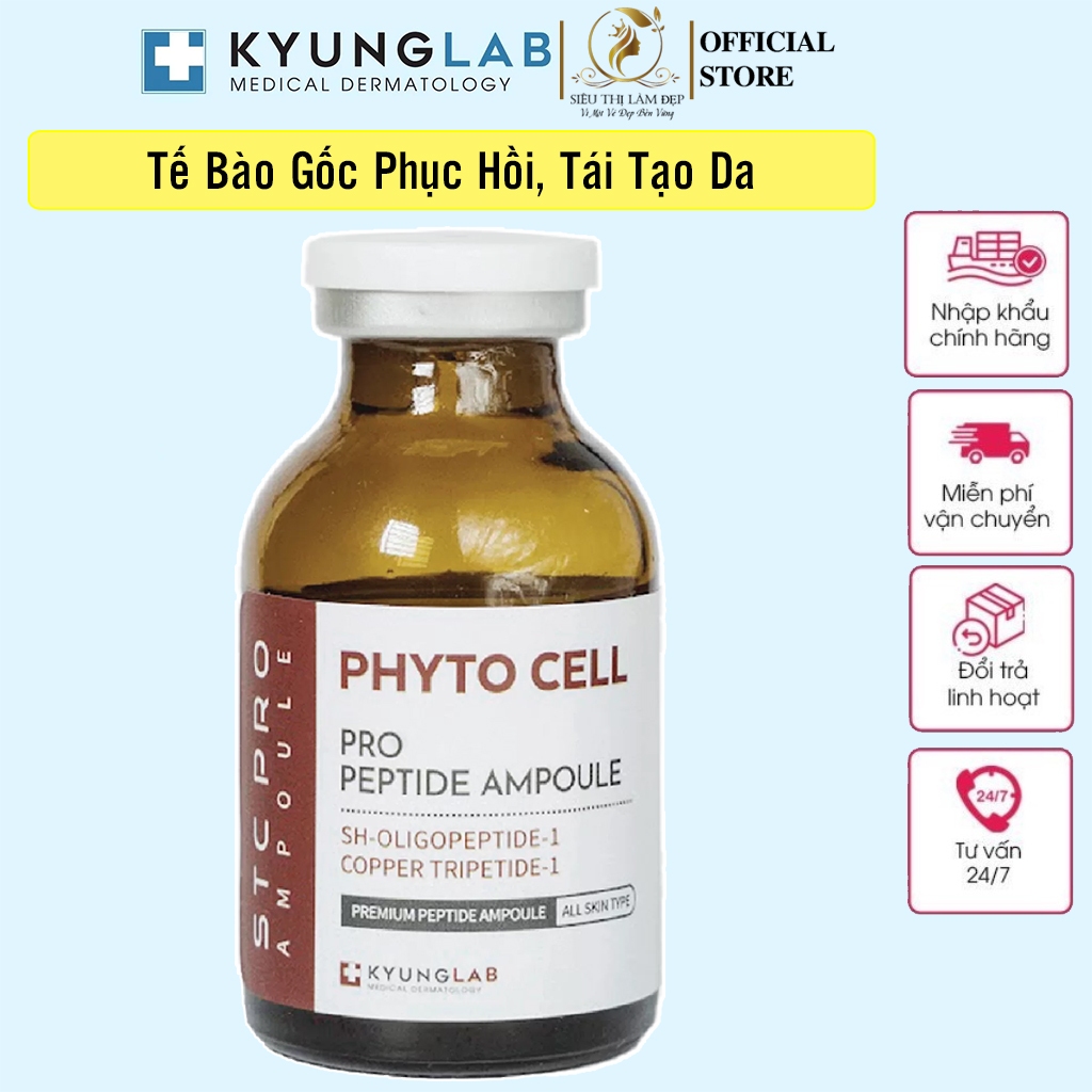 Tế Bào Gốc Phục Hồi Tái Tạo Da - KyungLab Phyto Cell 20ml [HÀNG CÔNG TY]