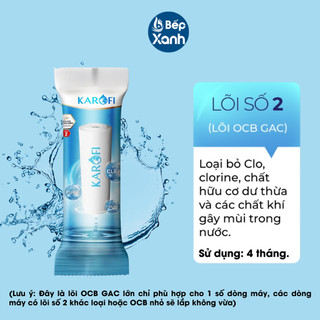 [ CHÍNH HÃNG ] Combo 3 lõi lọc nước Karofi 1,2,3