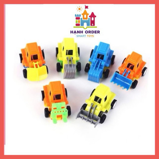  Xe Công Trường Chạy Cót Mini, Xe Ủi Đất Chạy Cót Các Loại Cho Bé.