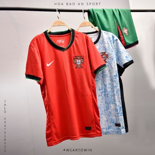Full logo Euro, Bộ Quần Áo Bóng Đá Đội Tuyển Bồ vải thái cao cấp 2024