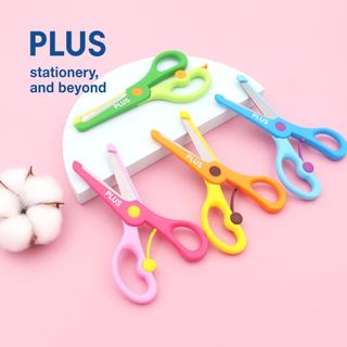 Kéo Trẻ Em, Lưỡi Thép Bọc Nhựa - An toàn, Chất Liệu thép Cao Cấp
