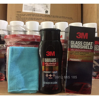 CHAI CHỐNG BÁM NƯỚC TRÊN KÍNH XE - 3M GLASS COAT WINDSHIELD 08889 LT