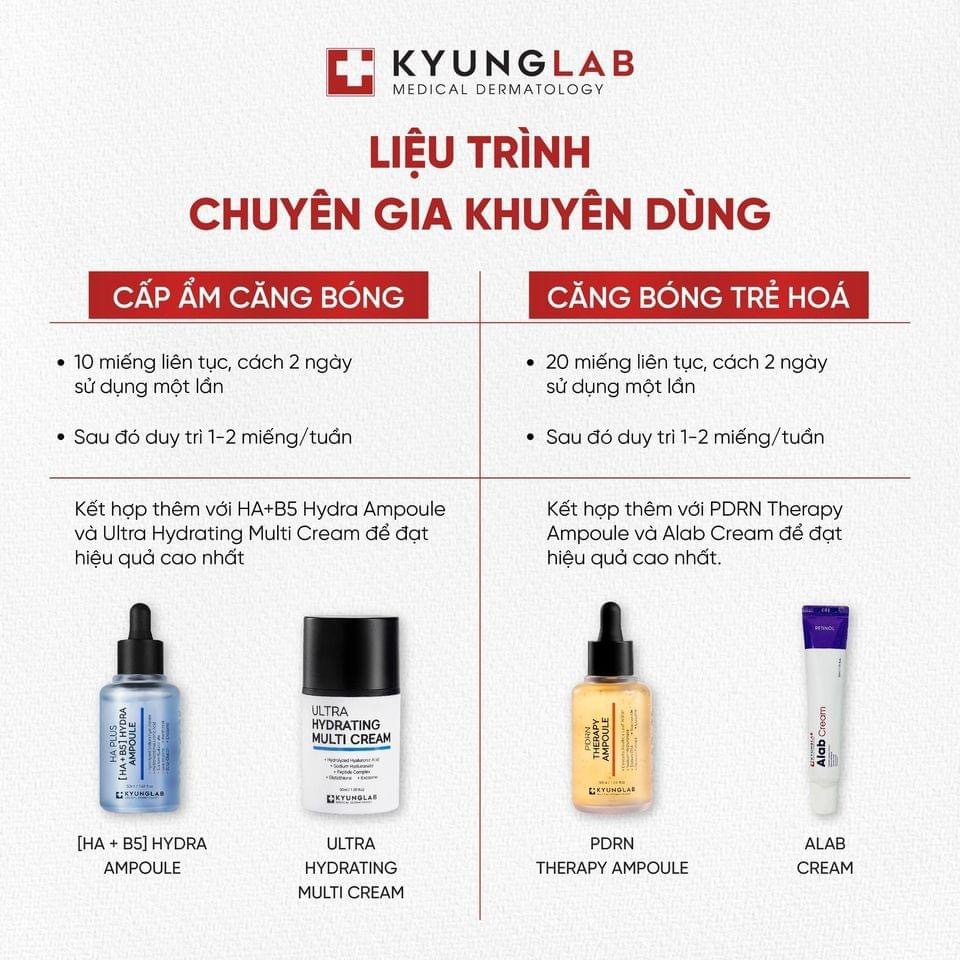 Mặt Nạ PDRN Kyunglab PDRN Therapy Mask 23ml cấp ẩm chuyên sâu | Cây Rơm Cosmetics