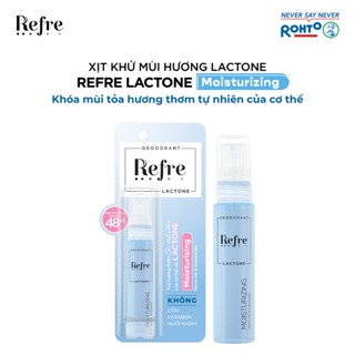 Xịt khử mùi, khóa mùi tỏa hương thơm tự nhiên cơ thể Refre Lactone Moisturizing 30ml