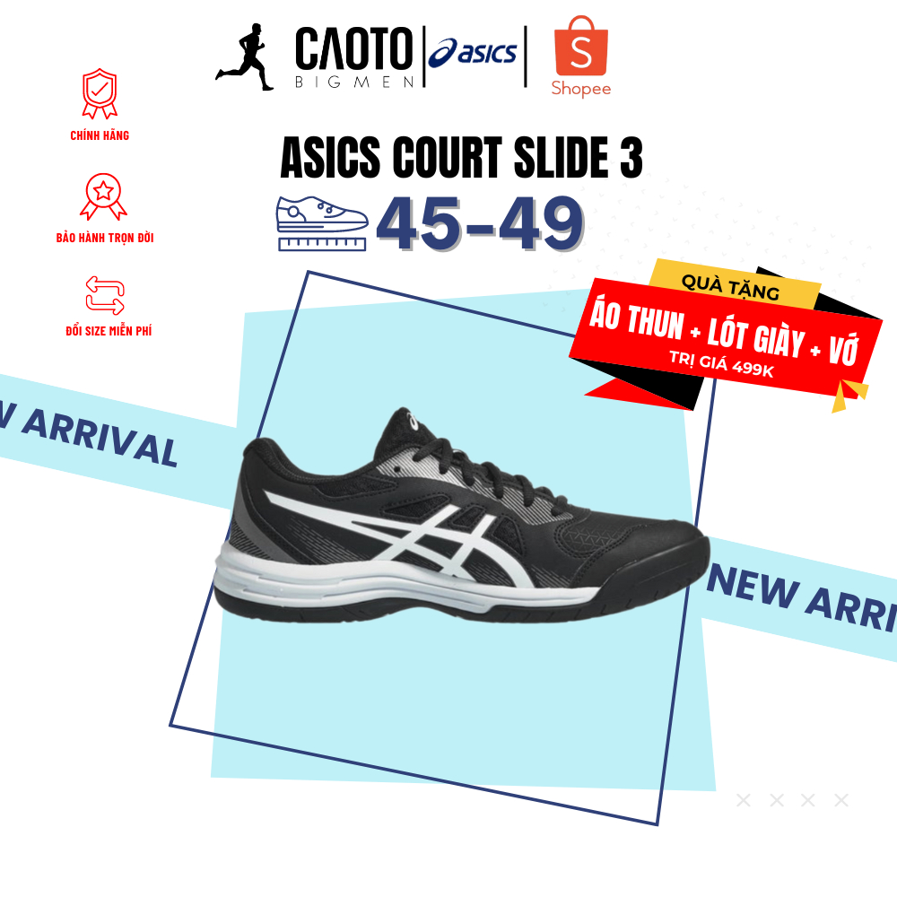 Giày Tennis Asics Nam Court Slide 3 Big Size
