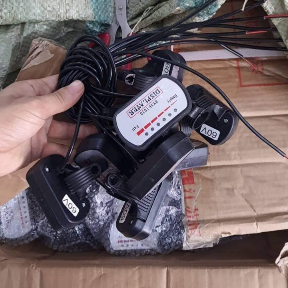 Đèn báo pin nhỏ xe điện 48V-60V