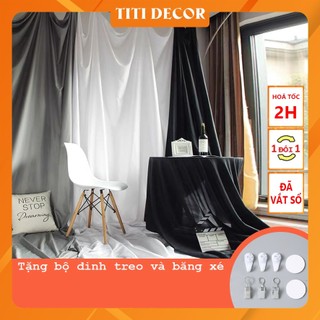 [Quà Tặng] Phông nền vải trơn chụp ảnh beauty, livestream, lookbook - TiTi Decor