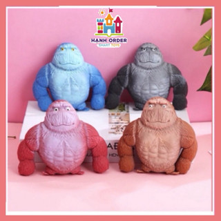[ Rẻ Vô Địch ] Con Khỉ Co Giãn, Đồ Chơi Xả Giận Đàn Hồi Giảm Stress Hình Chú Khỉ Nhiều Màu Sắc.