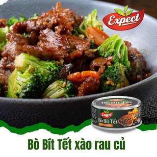 Bò Bít Tết Sốt Tiêu Đen EXPECT 150G - Đồ hộp Hạ Long