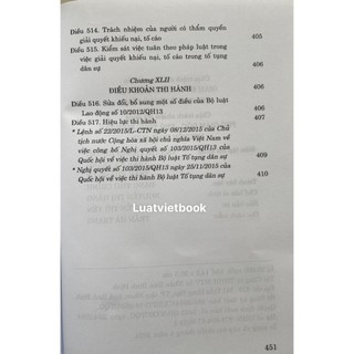 Sách Bộ Luật Tố Tụng Dân Sự (Hiện Hành) (Sửa đổi, bổ sung năm 2019,2020,2022,2023)