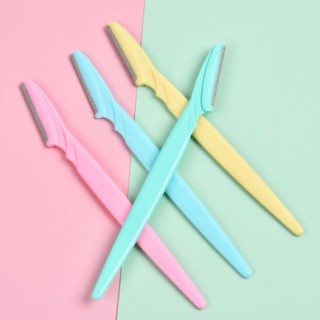 🍉dao cạo lông mày nhiều màu sắc bén - dao cạo mini tiện dụng duashop🍉.
