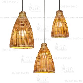 Đèn tre MTDT68 - Đèn mây tre, Đèn trang trí, Đèn treo thả