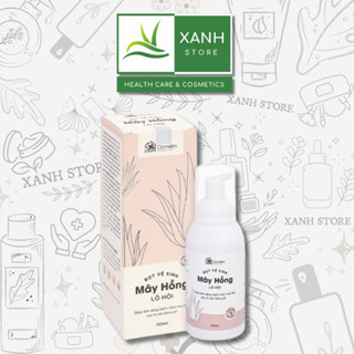 Bọt vệ sinh phụ nữ Mây Hồng Cỏ Mềm -[CHE TÊN]  Làm sạch dịu nhẹ, kháng khuẩn - Cỏ mềm HomeLab