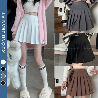 Chân váy ngắn xếp ly tennis dáng chữ a xòe, chân váy xếp li tennis dáng chữ a, váy xếp ly phong cách tennis 745