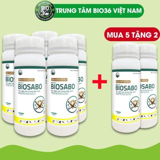  BIOSABO Chuyên Tiêu Diệt Nấm Mốc, Côn Trùng Gây Hại, Bọ xít, Sâu Đục Thân, Nhện Đỏ Đậm Đặc ( MUA 5 TẶNG 2)