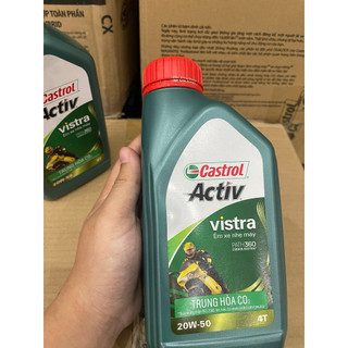 Nhớt castrol activ vistra 4t 20w50 800ml