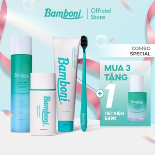 Special Combo Bộ Chăm Sóc Da Chuyên Sâu Bamboni tặng kèm túi giấy