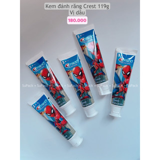 (BILL MỸ-ĐI AIR) Kem đánh răng Crest