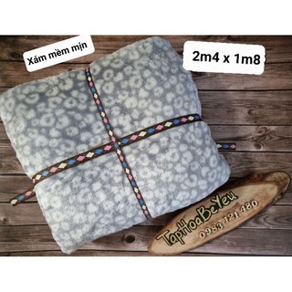 Chăn mền Cambodia lông tuyết mịn 2m4, 2m1
