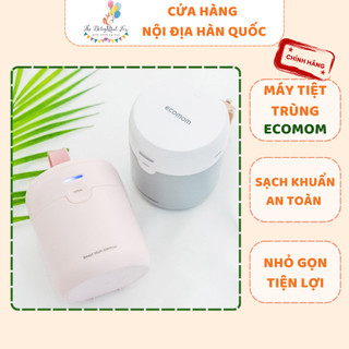 Máy Tiệt Trùng Mini Di Động ECOMOM Hàn Quốc Sạch Khuẩn, An Toàn Cho Bé
