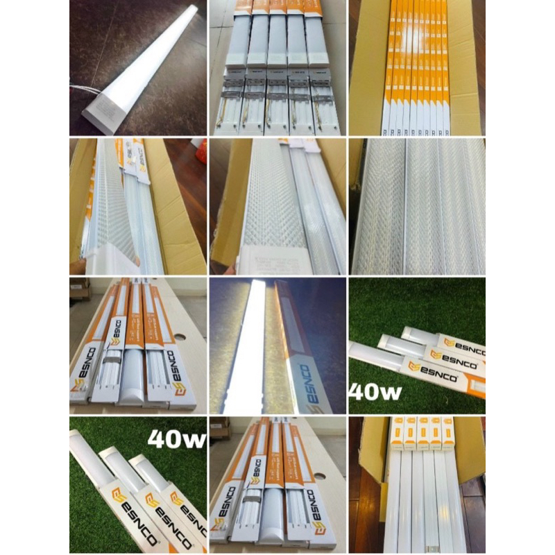Đèn led bán nguyệt 0.6m - 1m2 32W 40W 60W 100W ESNCO loại siêu sáng 7000K cam kết giá tốt nhất khu vực bao hanh 2 năm