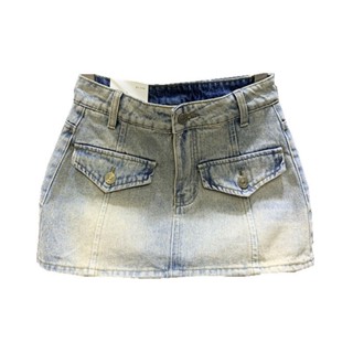 Chân Váy Jean Dáng Ngắn Y2K, Tôn Dáng, Vải Xịn, Mặc Bền Đẹp,Form Chuẩn Xịn Có Lót Quần Bên Trong - DCZ005