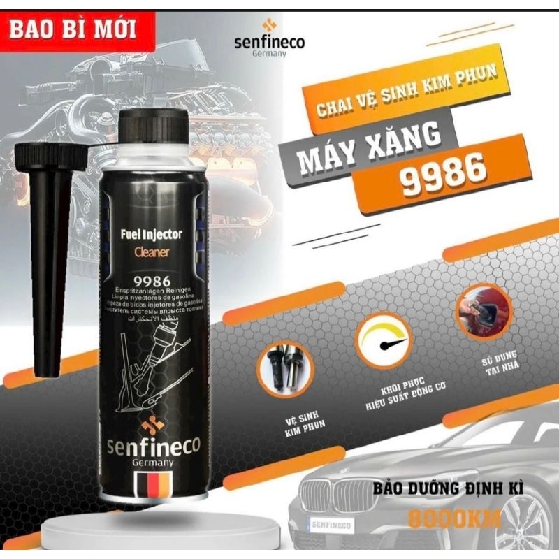 Dung Dịch Súc Béc Xăng Senfineco 9986 – 300ML-Mẫu Mới