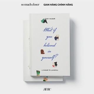 Sổ trắng so much closer A BLANK NOTEBOOK (nhiều mẫu, size S: 11cmx17cm)
