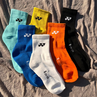 Tất Vớ Yonex nhiều màu, cổ trung ,  lót bông đệm xù dày , mịn, thời trang unisex nam , nữ