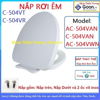 Nắp bồn cầu inax AC-504VAN, inax C-504VT, inax C-504VRN