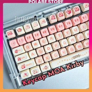 Keycap MOA Kirby profile bàn phím cơ Polabe Store Keycap PBT in sắc nét