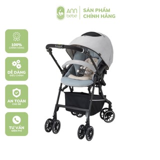 [CHÍNH HÃNG]  Xe Đẩy Combi Handy Compact - màu Trắng Xanh | ANNBEBE