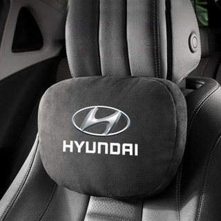 Gối Tựa Đầu Ô Tô Da Lộn Cao Cấp Có Logo Theo Hãng Xe - Kiểu Dáng Maybach, Thoáng Khí, Chống Đau Mỏi Cổ Vai Gáy