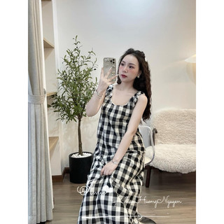 VÁY XUÔNG KẺ NƠ SAU