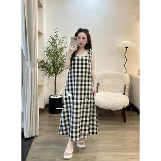 VÁY XUÔNG KẺ NƠ SAU