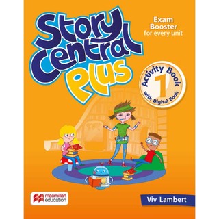Sách - Dtpbooks - Story Central Plus Level 1 Activity Book With Digital AB