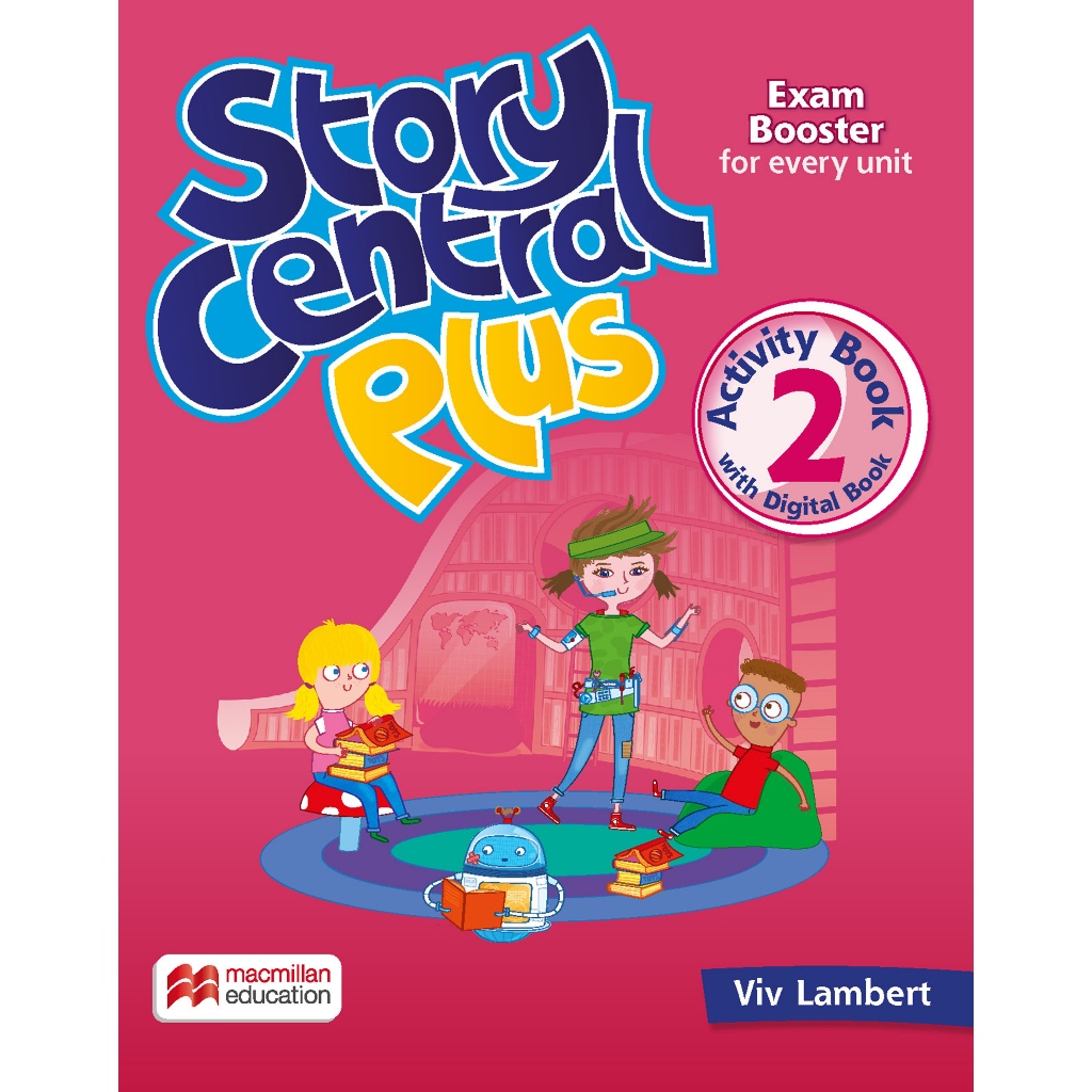 Sách - Dtpbooks - Story Central Plus Level 2 Activity Book With Digital AB