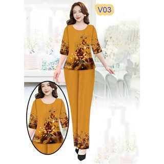 Đồ trung niên cao cấp dành tặng bà tặng mẹ siêu sang, mặc đi làm đi chơi đi du lịch rất đẹp