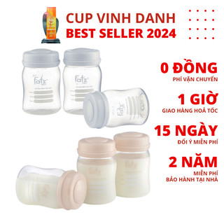 Bộ 3 bình trữ sữa mẹ 150ml FatzBaby / FB0120N