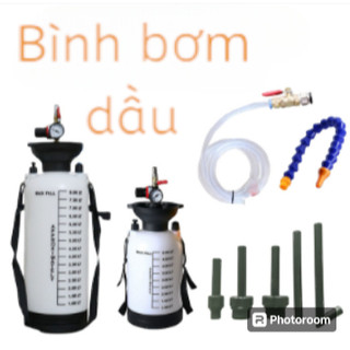 Bình bơm dầu số sàn, tự động khí nén