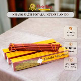 Nhang sạch potala incense ấn độ hộp khoảng 20 cây