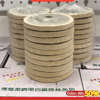 Combo 10 nỉ trắng sáng đánh bóng đá, kim loại🍀 FREESHIP 🍀Đánh bóng đá hoa cương, đá granite, đá nhân tạo