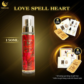 Body Mist Nam Love Spell Heat Chính Hãng K3 - M23632BM - Phong Cách SAIGON