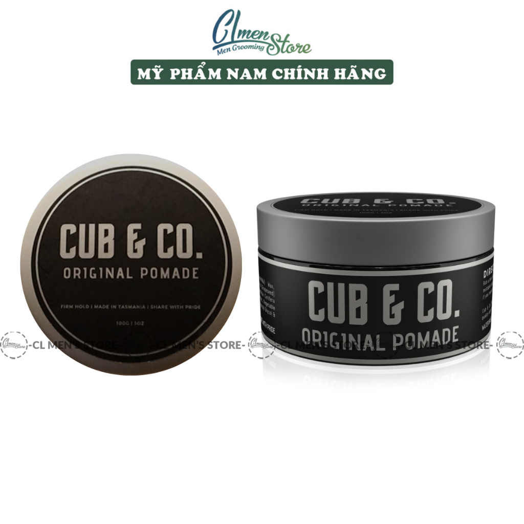 Sáp Vuốt Tóc Cub & Co. Original Pomade - 100g